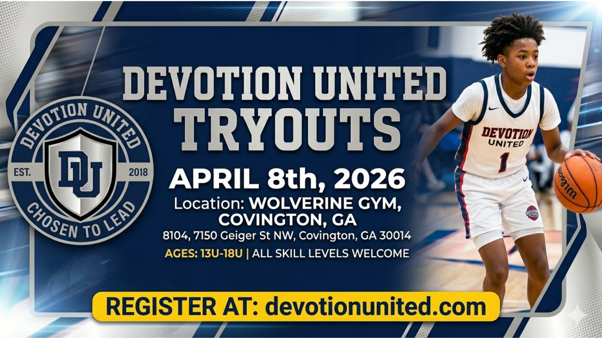 Devotion United 2026 Tryouts